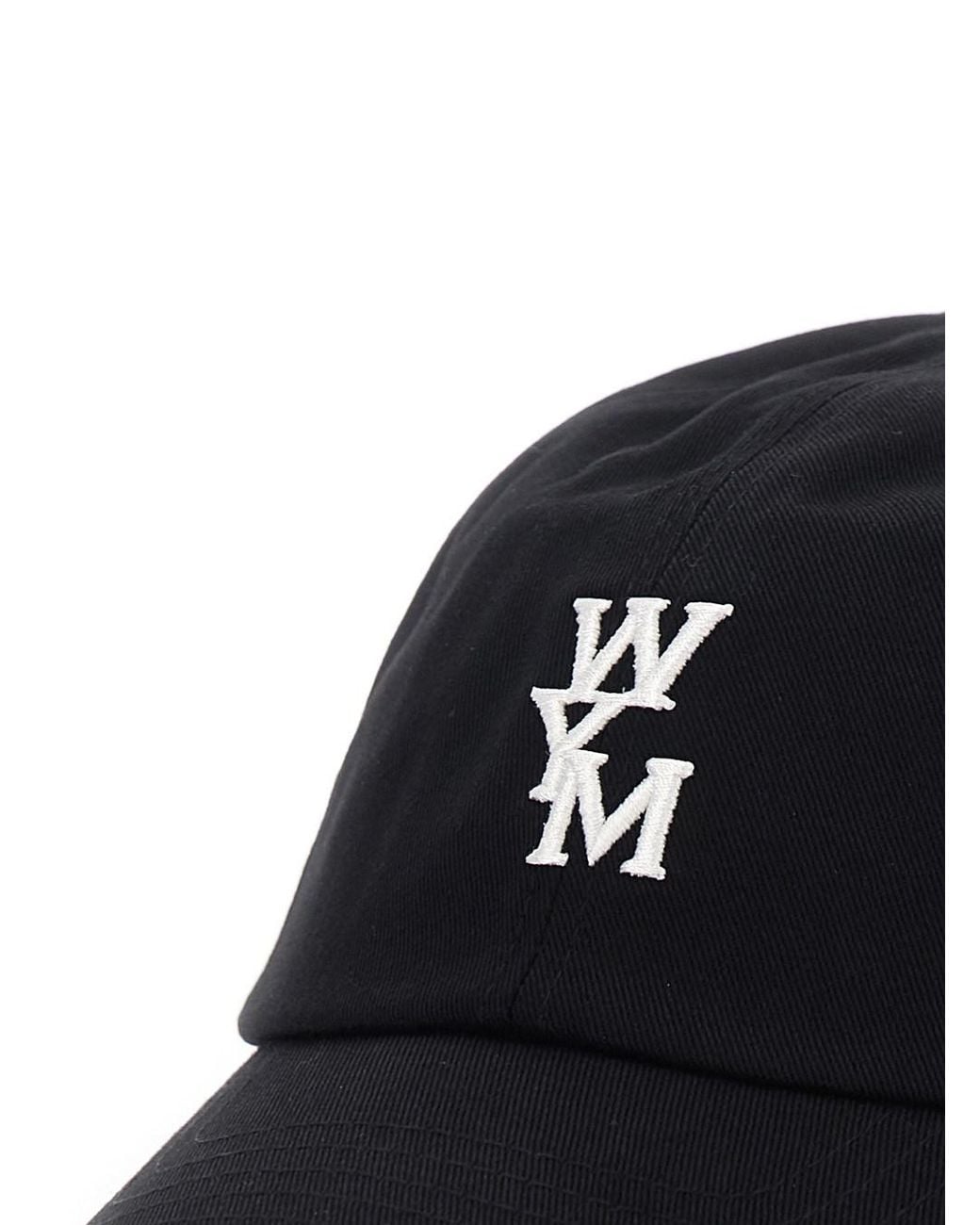 Wooyoungmi Black Hat With 100% Cotton for men