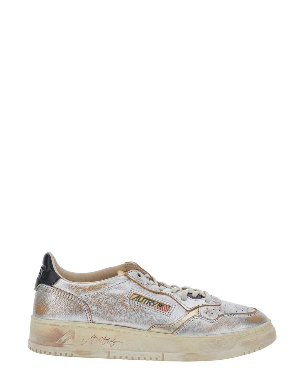 Autry White Sneakers Leather Trainers
