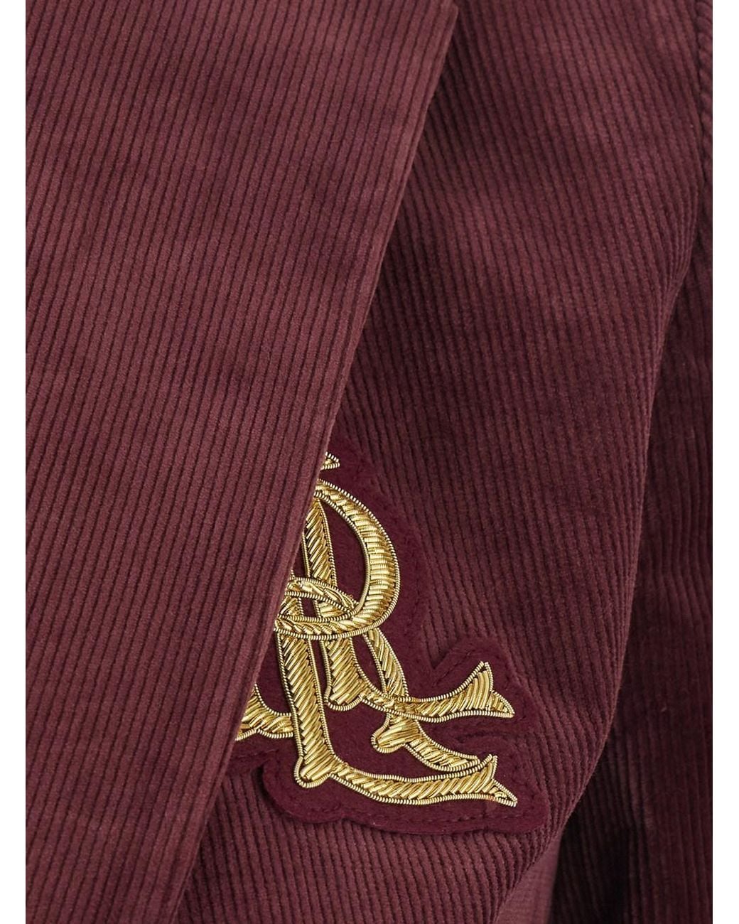 Ralph Lauren Purple Woven-Blazer/Sport Coat