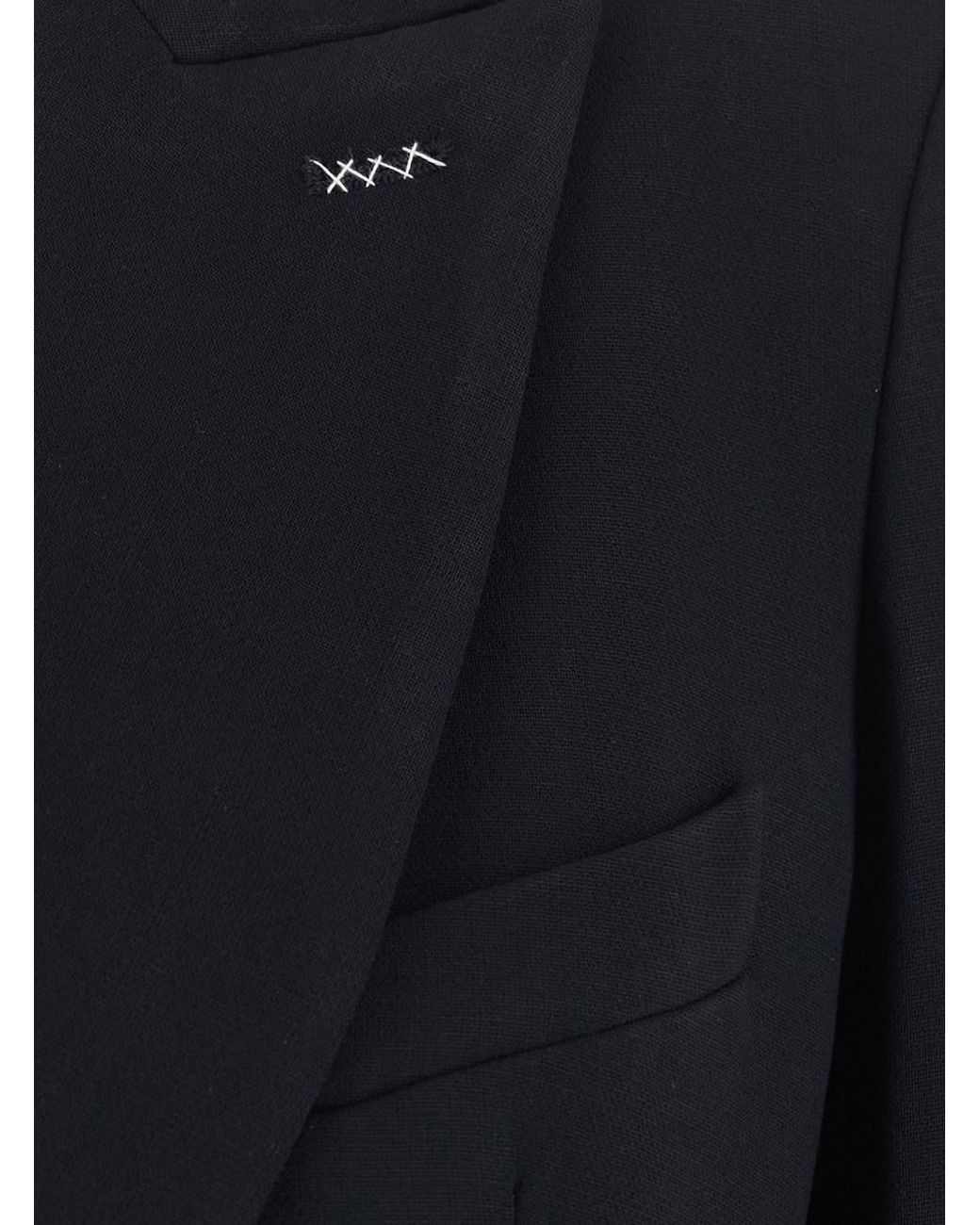 Max Mara Black Jacket Mxmosso Wool Blazers