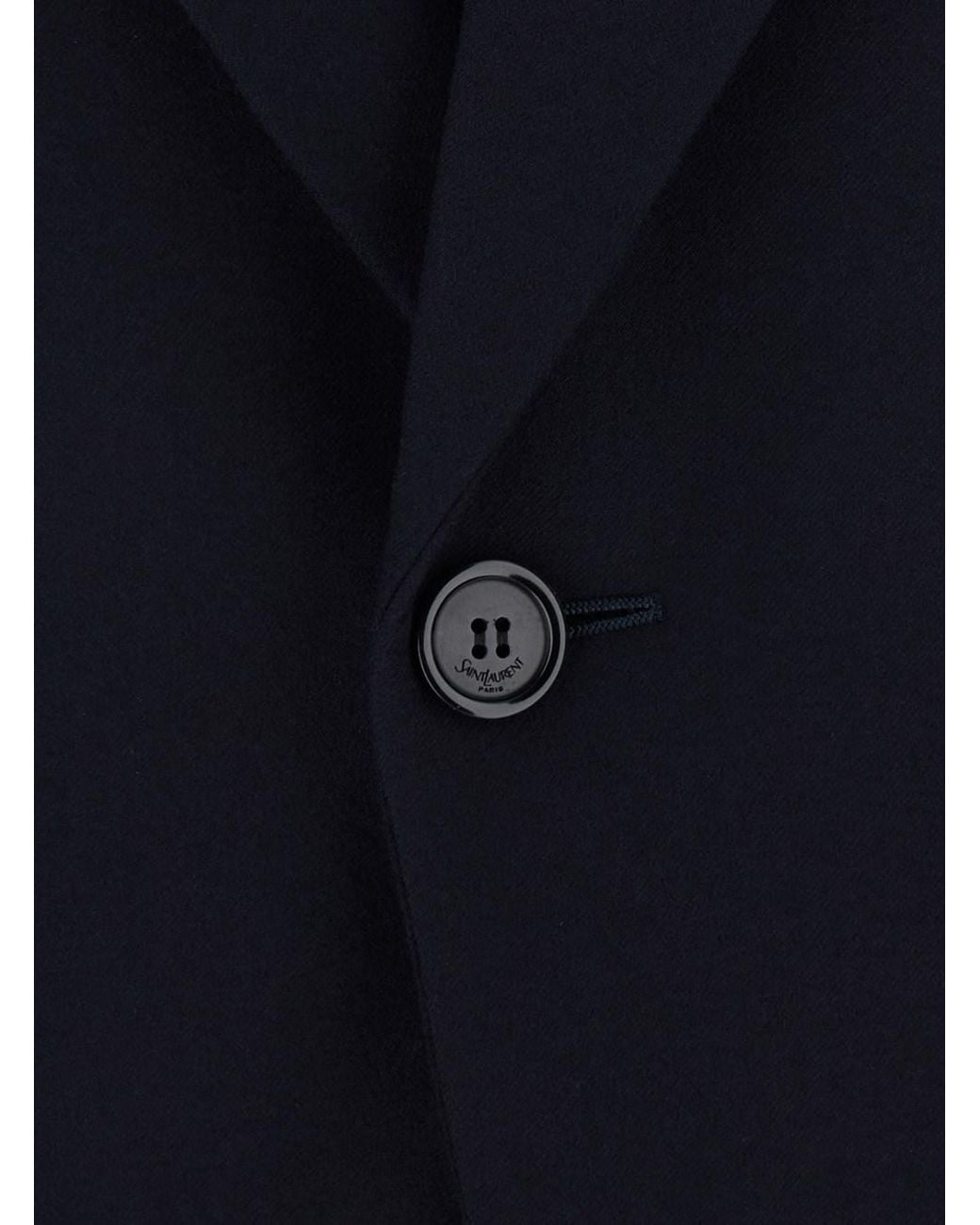 Saint Laurent Blue Look 27 Giacca Monopetto for men