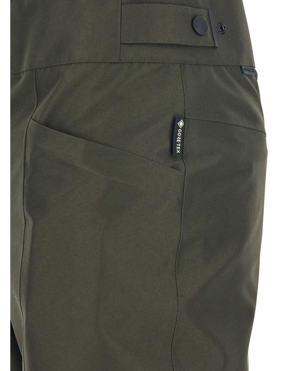Moncler Gray Slim Flat Front Pants