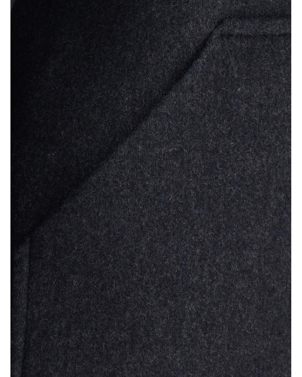 Semicouture Black 'Jeanie' Jacket With Classic Collar And Buttoned Cuff