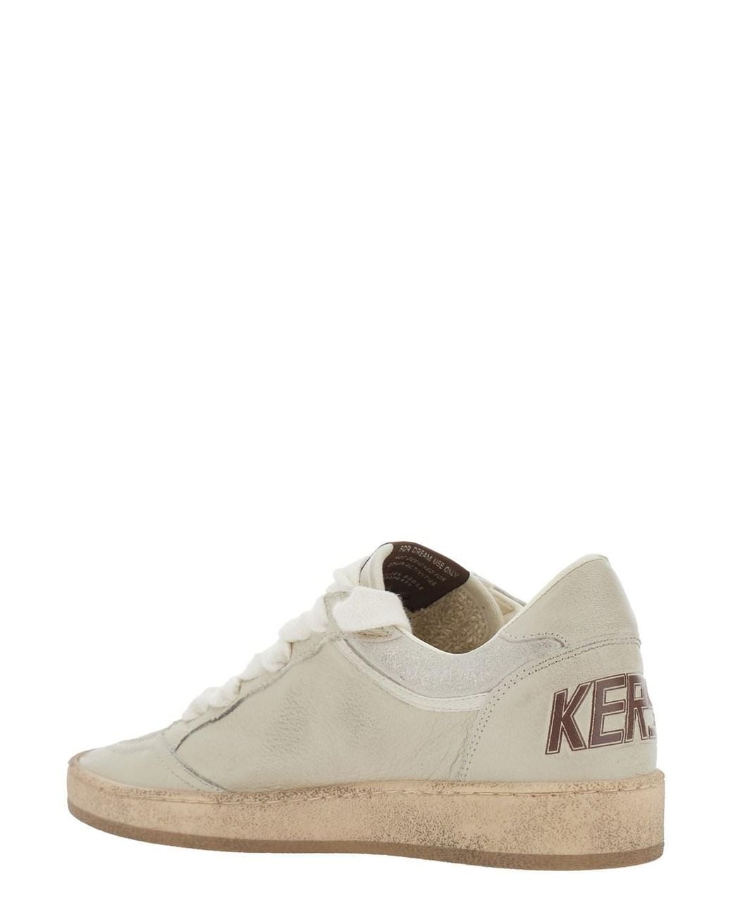 Golden Goose Deluxe Brand White Sneakers Ballstar Leather Trainers