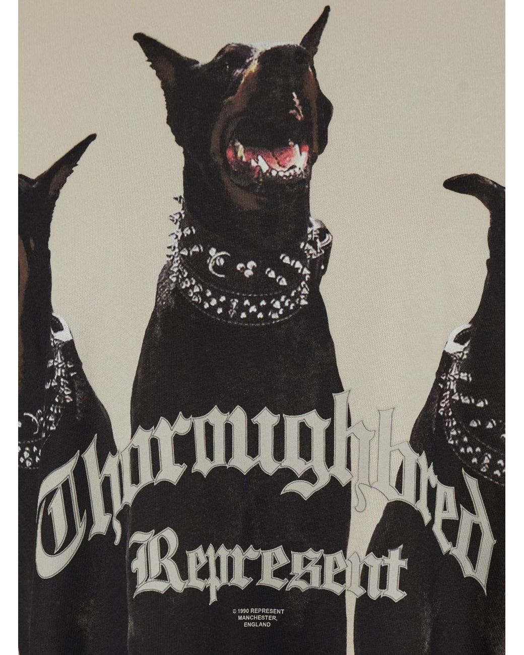 Represent Natural T-Shirt Thoroughbred Cotton for men