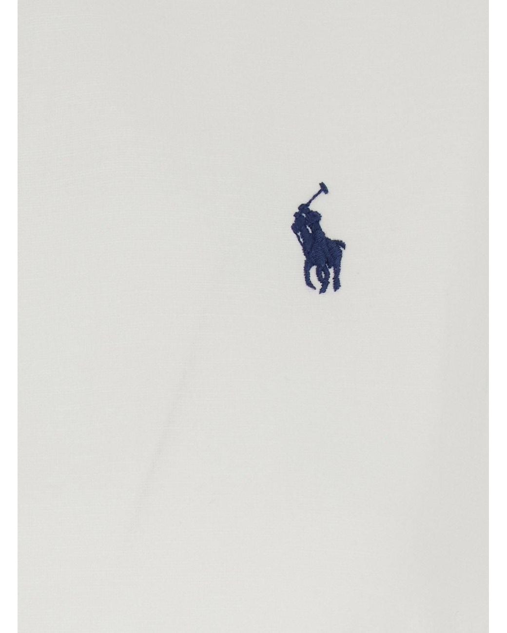 Polo Ralph Lauren White Dress With Classic Collar