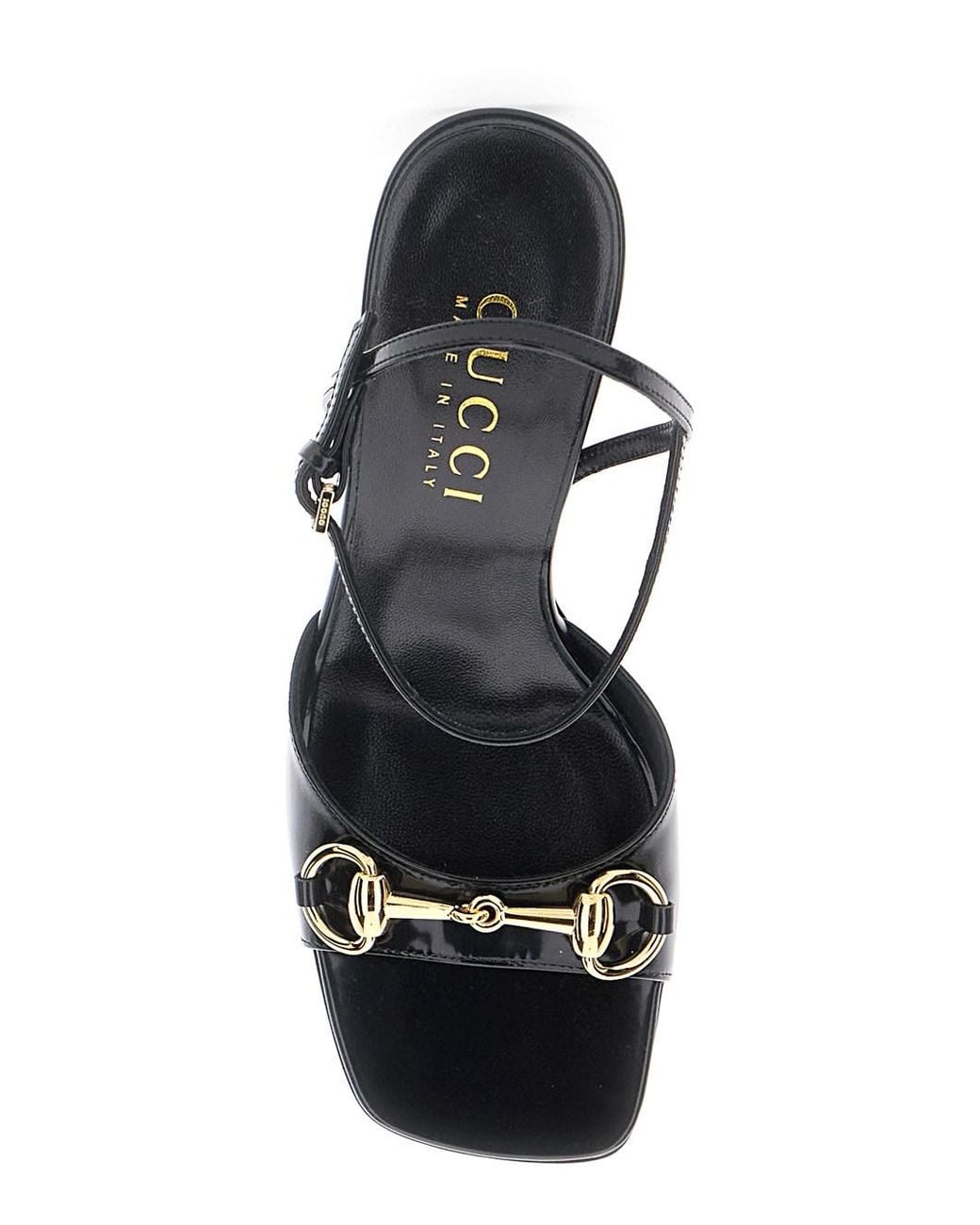 Gucci White Sandals Signora Leather