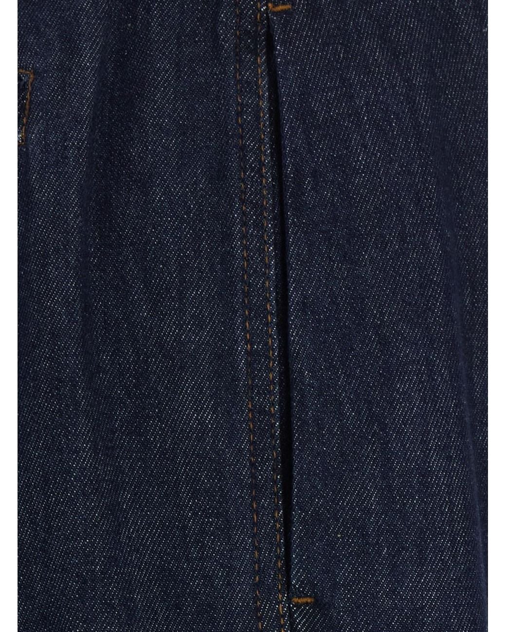 Dries Van Noten Blue Jeans Penn Cotton