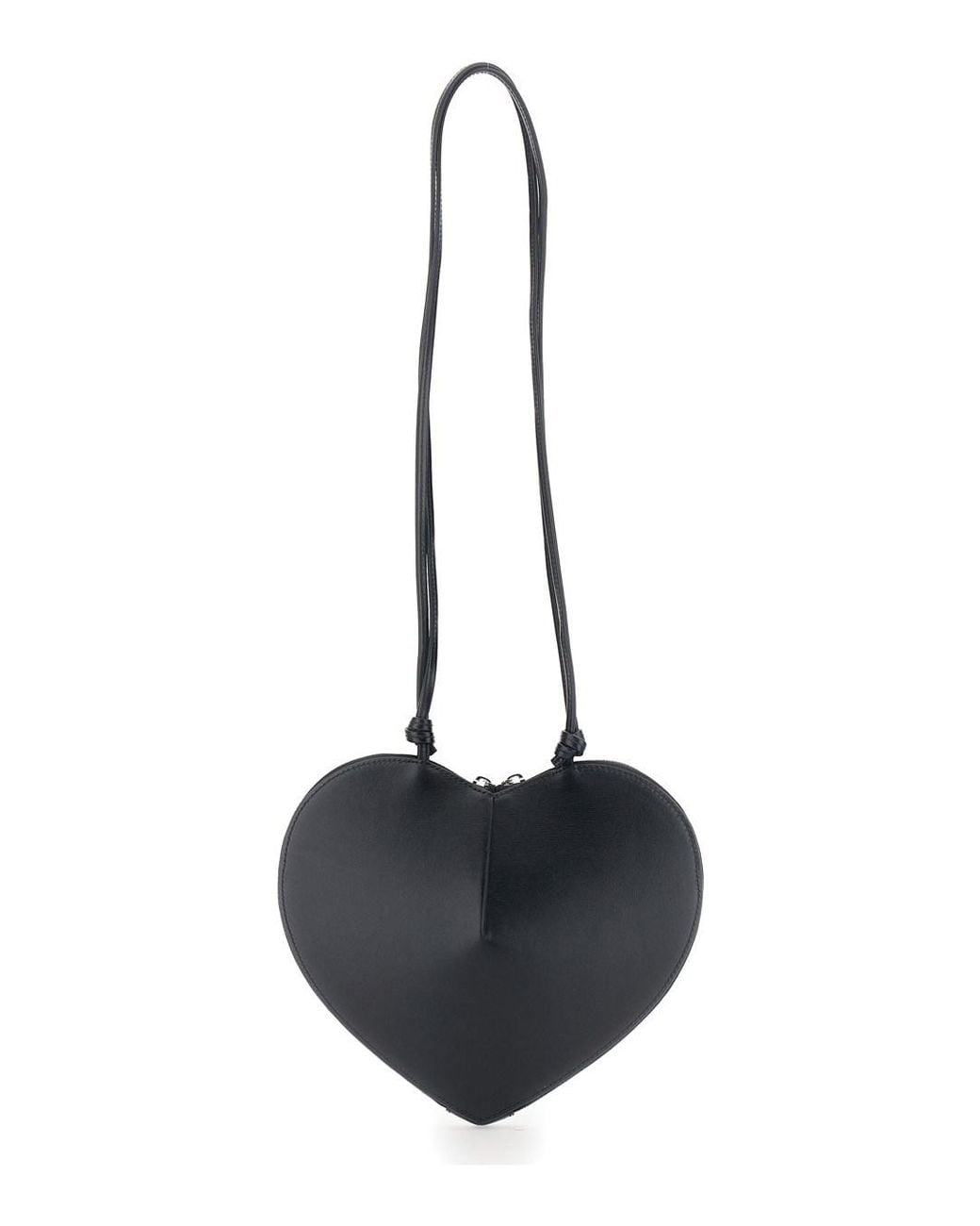 Alaïa Black Shoulder Bag With Leather Finishes And Zip Closure