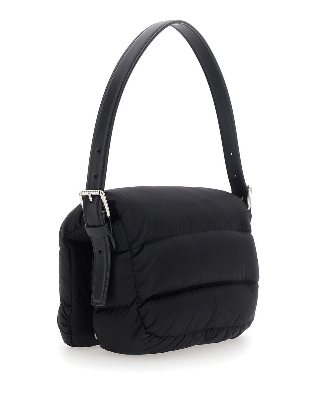 Moncler Black 'Caradoc' Handbagwith Logo On The Front