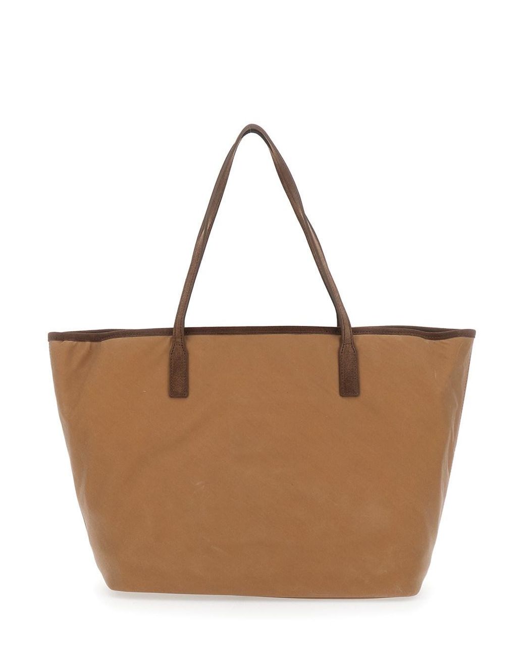 Mc2 Saint Barth Brown City Bag Wax Bag