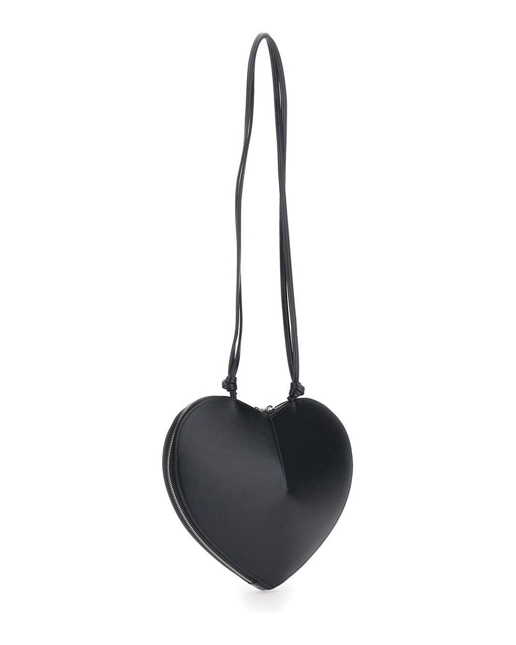 Alaïa Black Shoulder Bag With Leather Finishes And Zip Closure