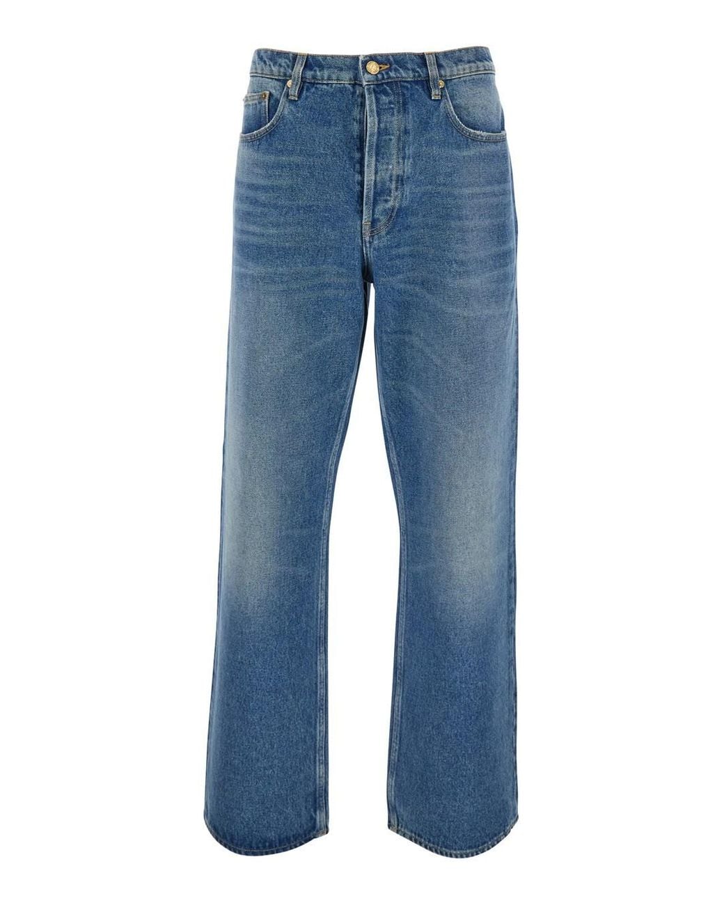 Golden Goose Deluxe Brand Blue Jeans With Belt Loops for men