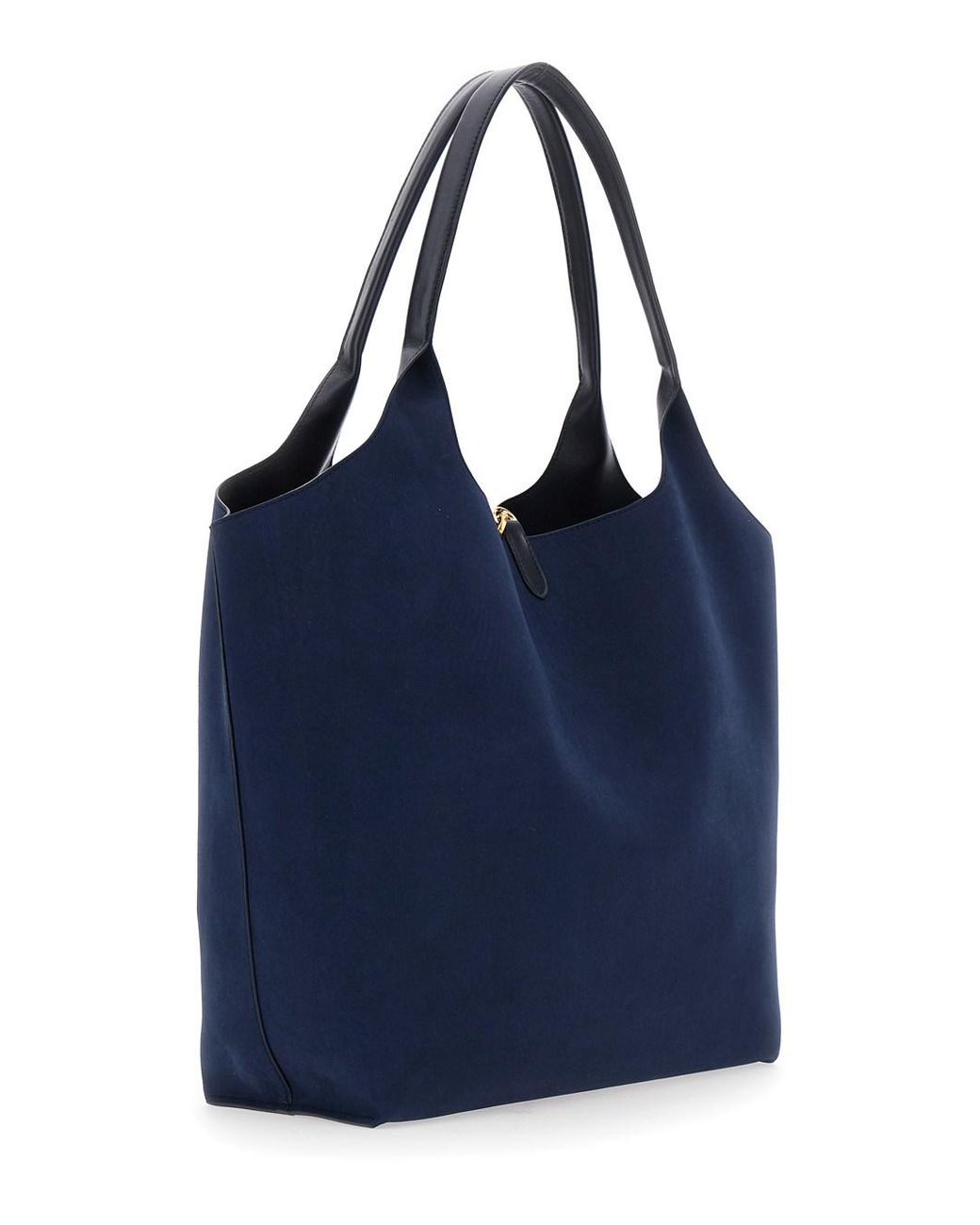 Stella McCartney Blue Stella Mccartney Circular Logo Reversible Tote Bag