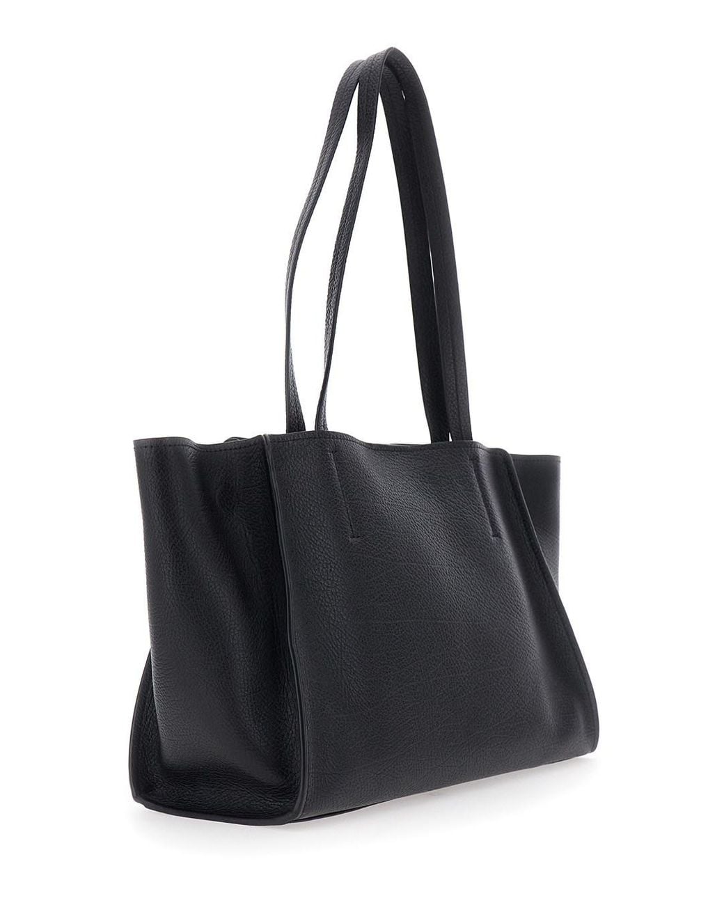 MICHAEL Michael Kors Black Hamilton Moderne Lg East West Fold Tote With Eleg