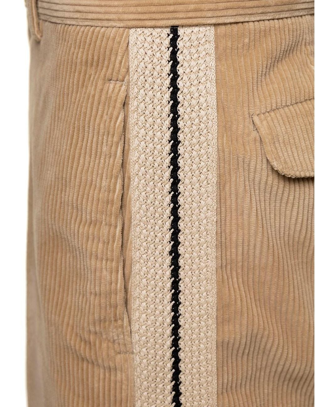 Palm Angels Natural Pantalone Velluto Look for men