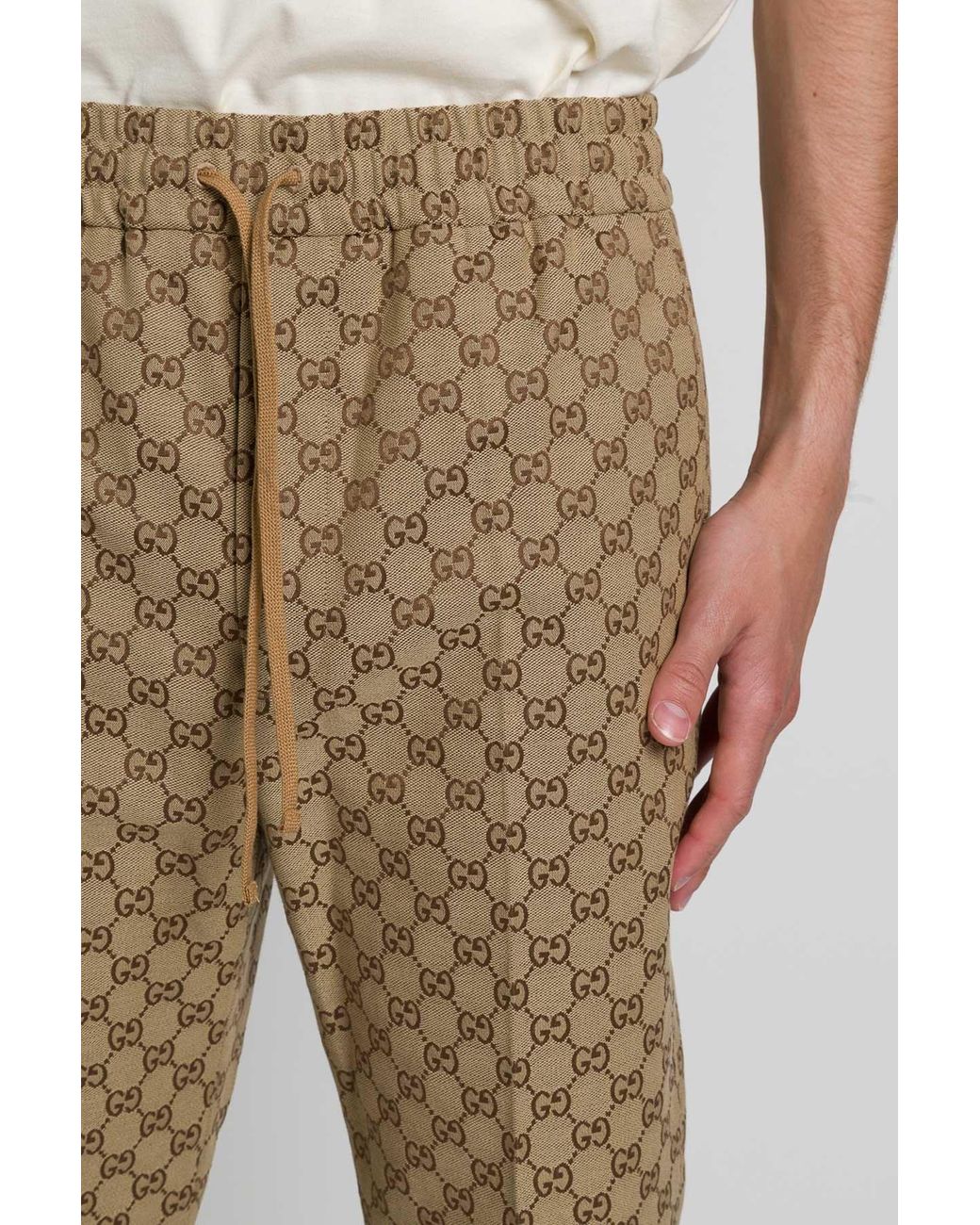 Gucci gg canvas jogging pant sale