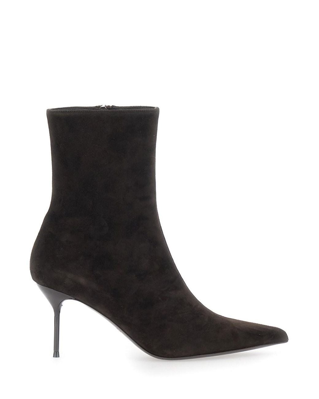 Paris Texas Black Lidia Ankle Boot 70 Ankle Boots With Heel And Zip