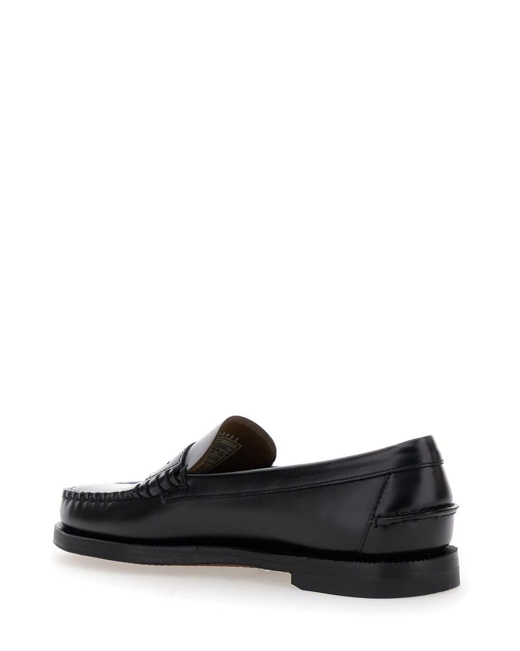 Sebago Black Pull-On Loafers
