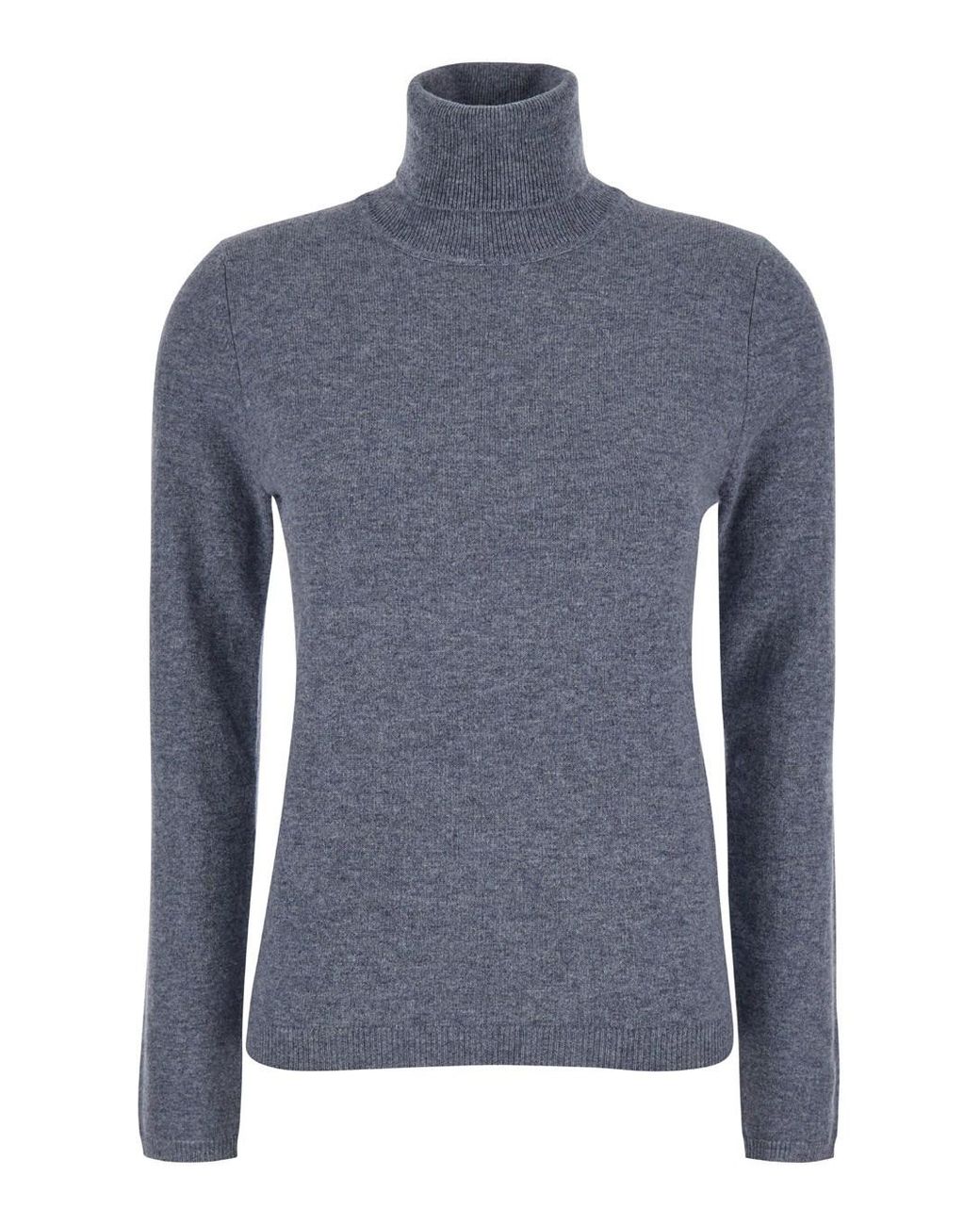 Le Plain Blue Turtleneck