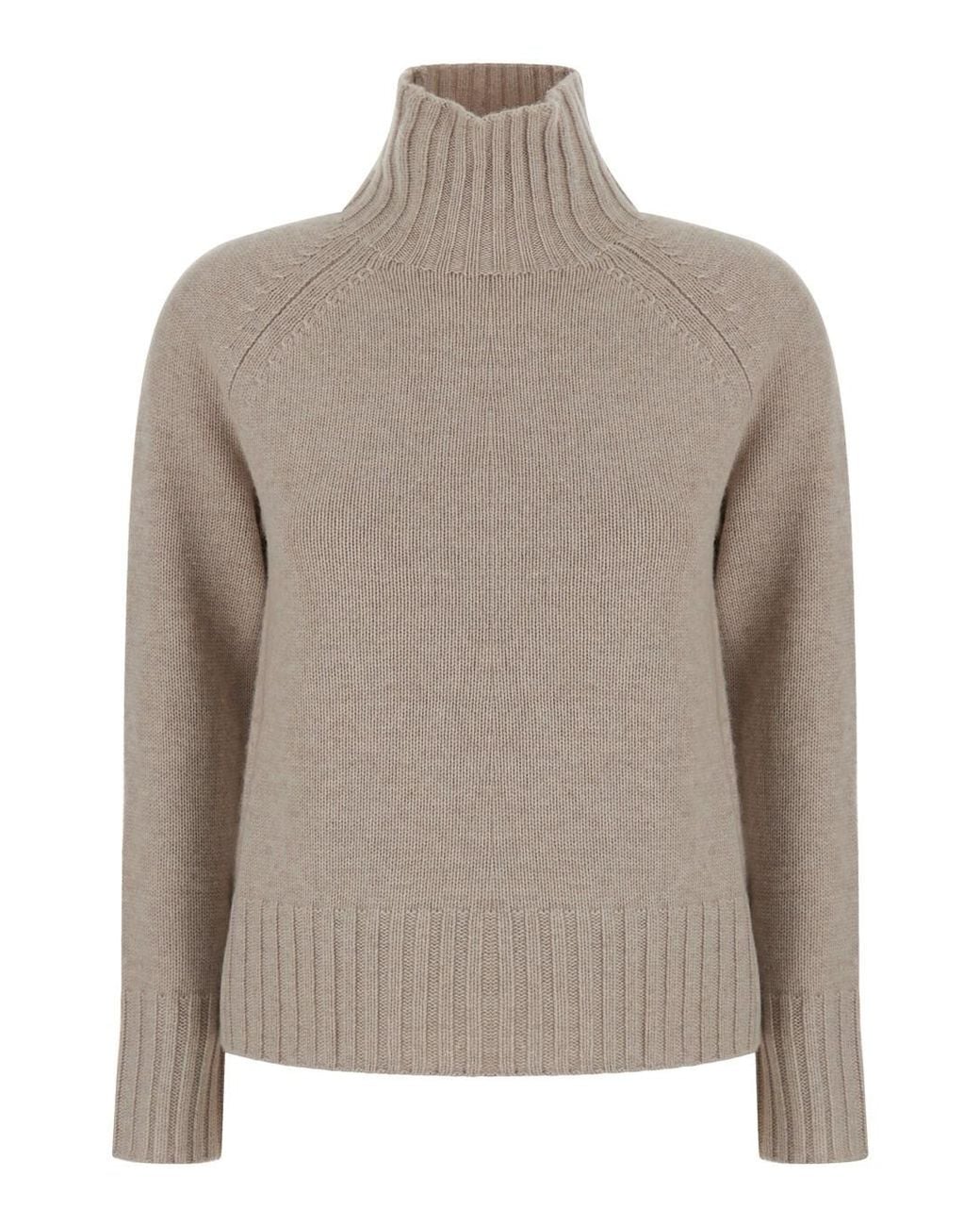 Max Mara Gray 'Maxmara Sweater With Essential Finish