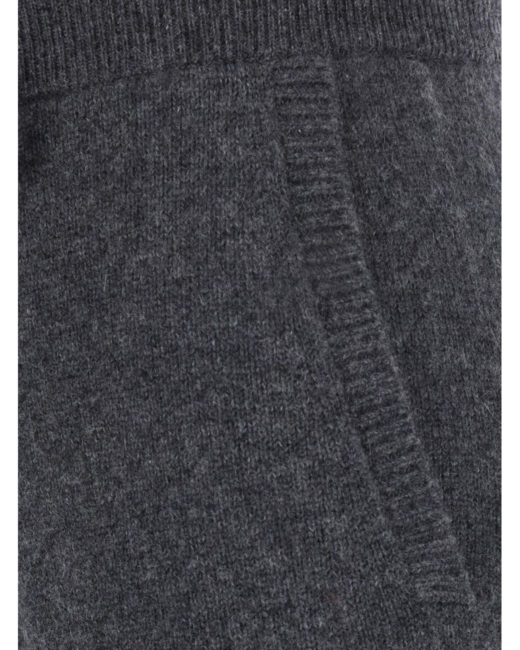Max Mara Blue Fiabe Pants With Pockets And Hem For