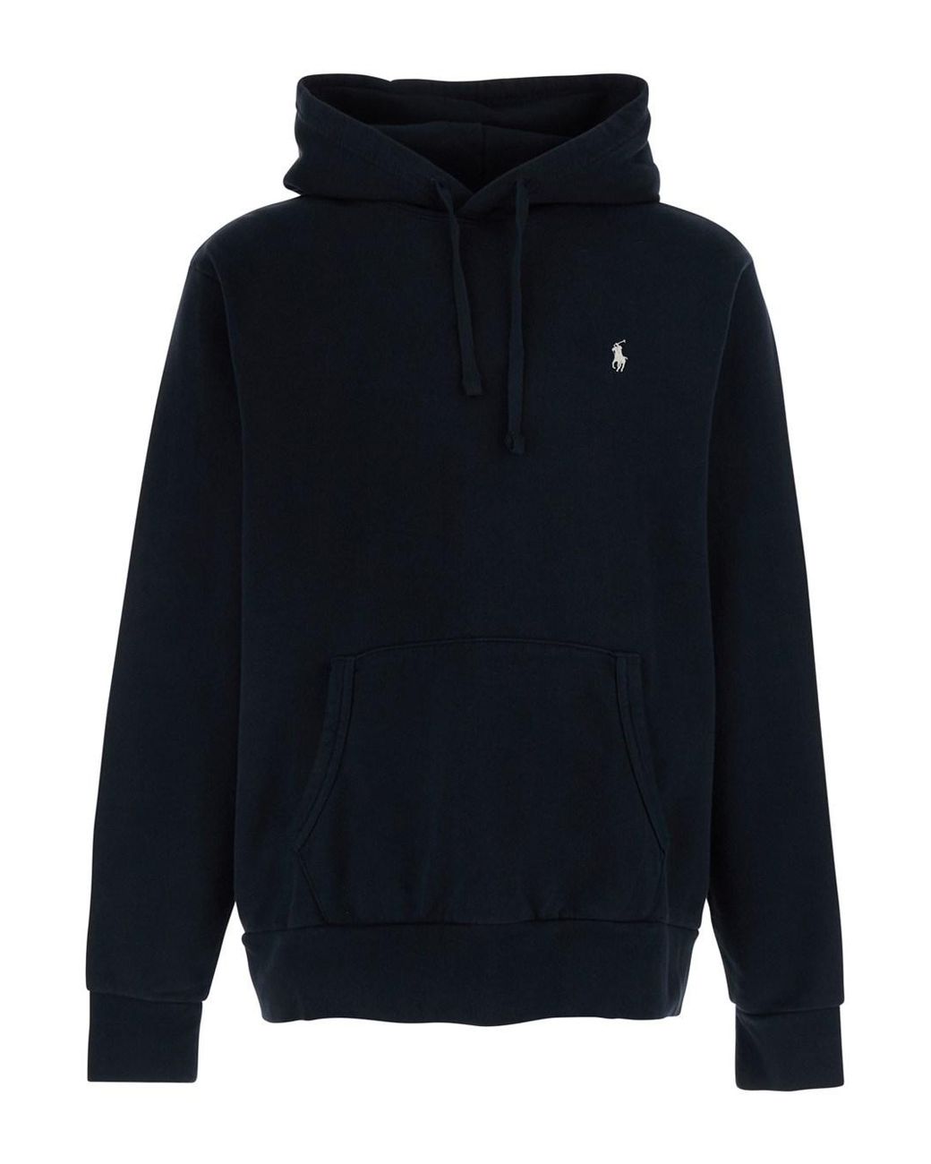 Polo Ralph Lauren Blue Regular Logo Hoodie for men