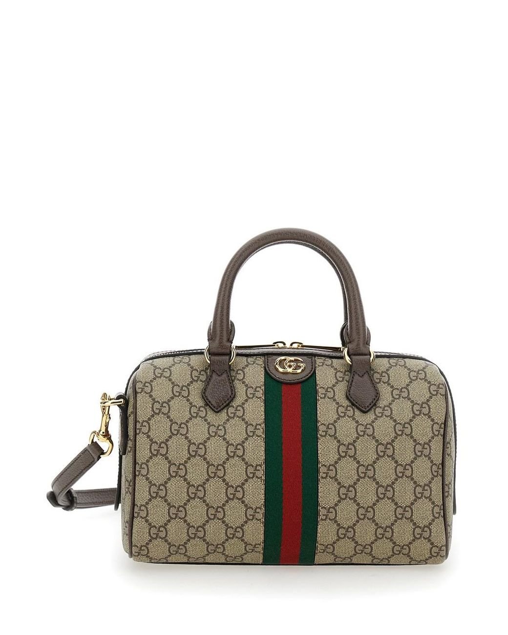 【GUCCI】HANDBAG OPHIDIA TESS.GG SUPR/DOLL.PIGPRI◆765043K9G Gucci Handbag Ophidia T.Gg Sup/Doll in Metallic | Lyst