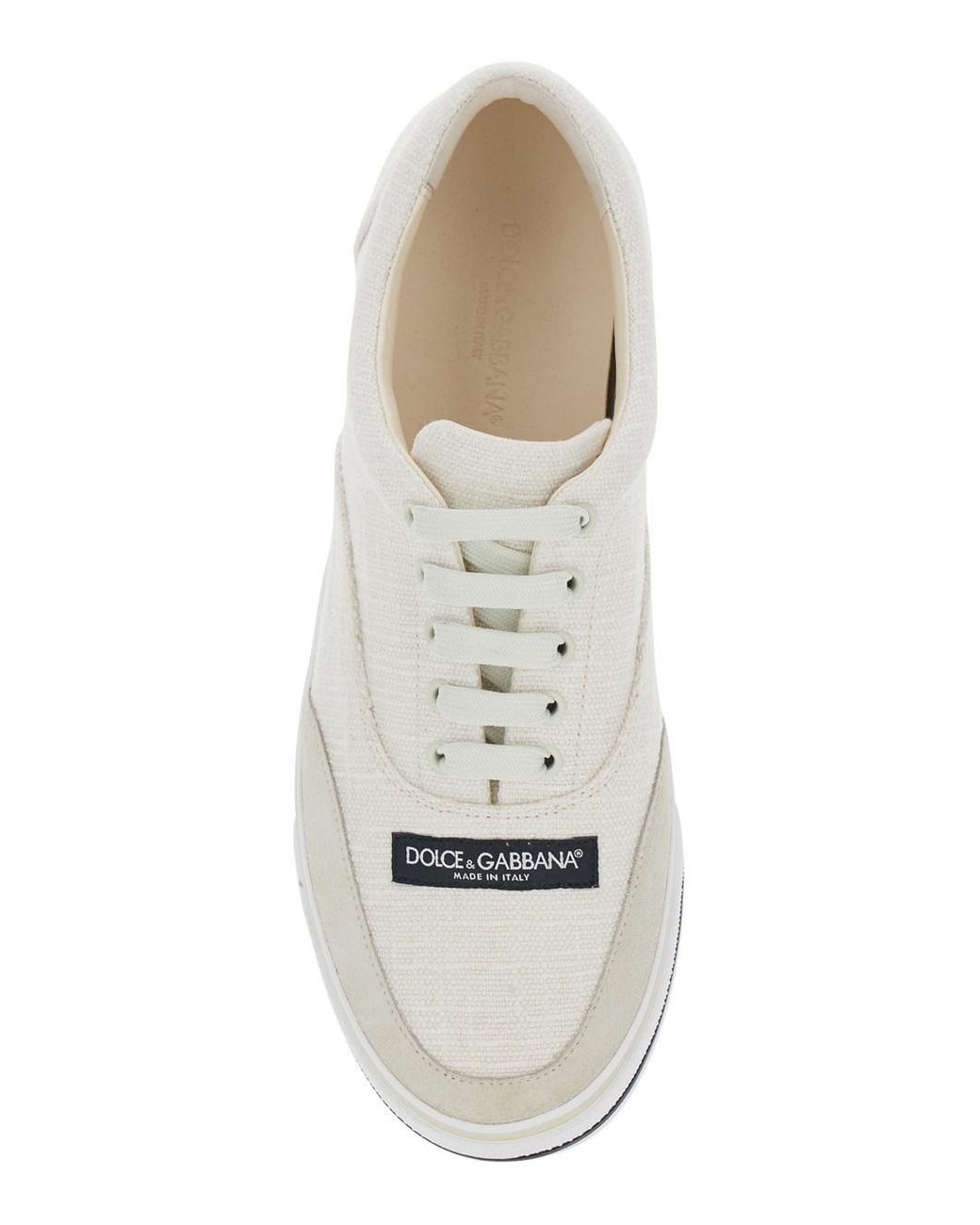 Dolce & Gabbana White Canvas for men