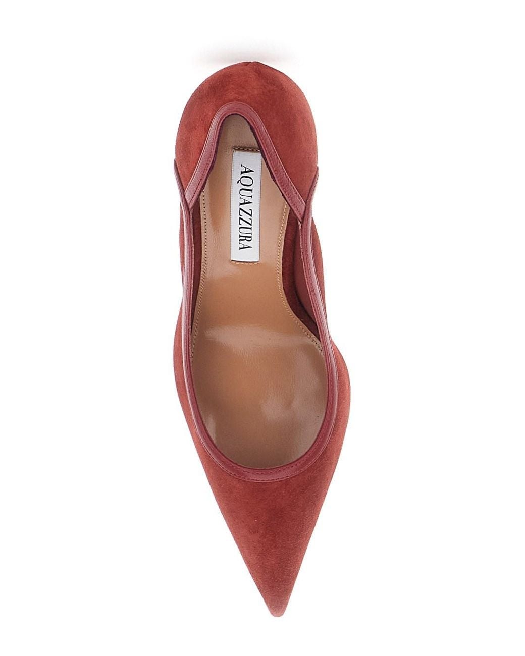 Aquazzura Red Pumps With 85 Heel