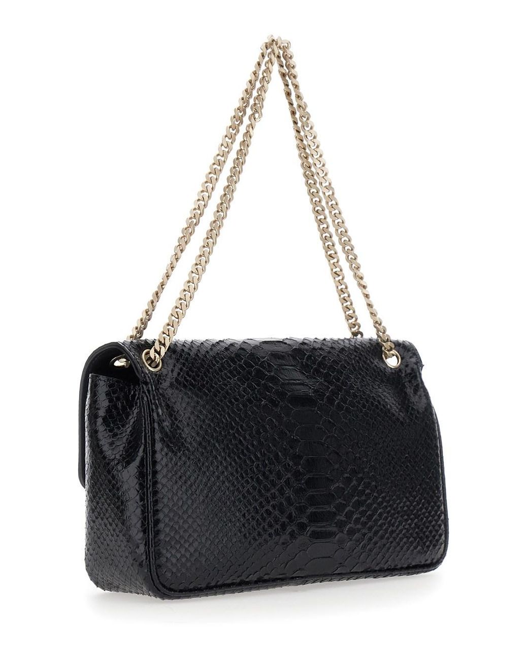 Borsa A Tracolla Con Chiusura A T di Tom Ford in Black