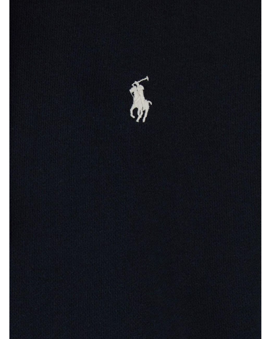 Polo Ralph Lauren Blue Regular Logo Hoodie for men
