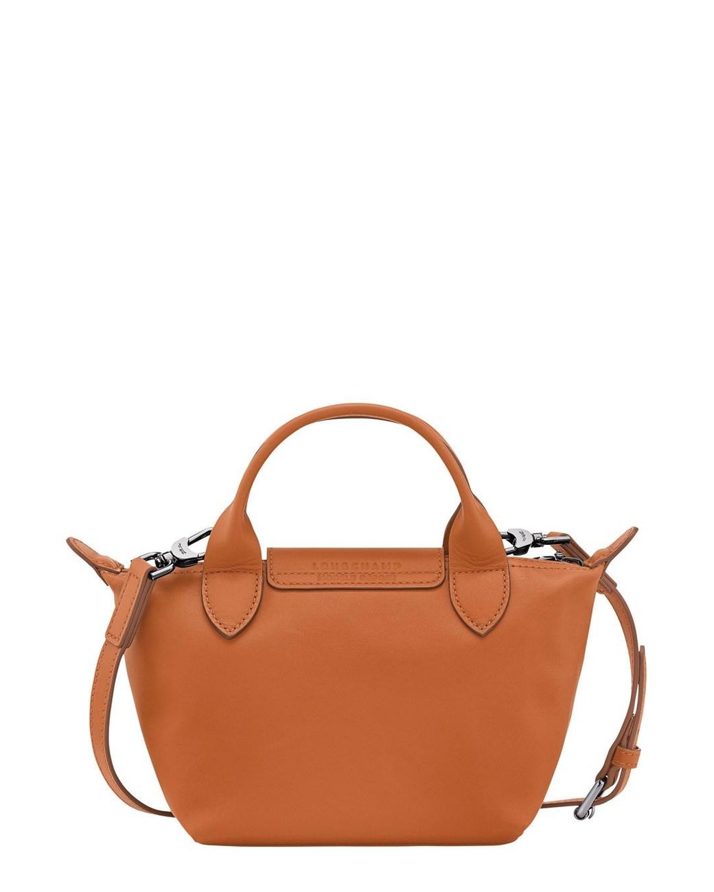 Longchamp Brown 'Le Pilage Xtra' Handbag With Adjustable And Removable