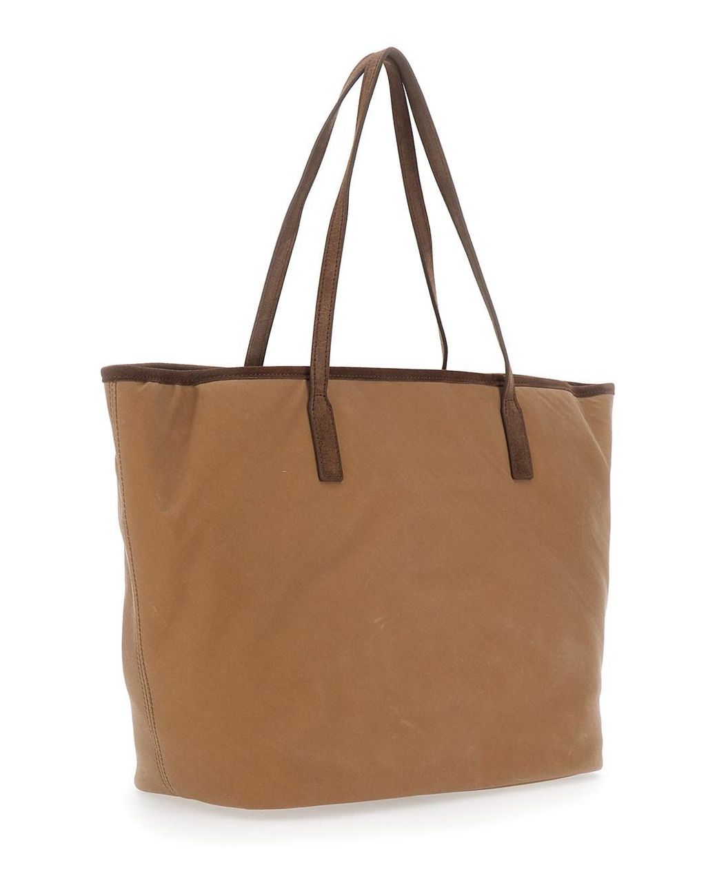 Mc2 Saint Barth Brown City Bag Wax Bag