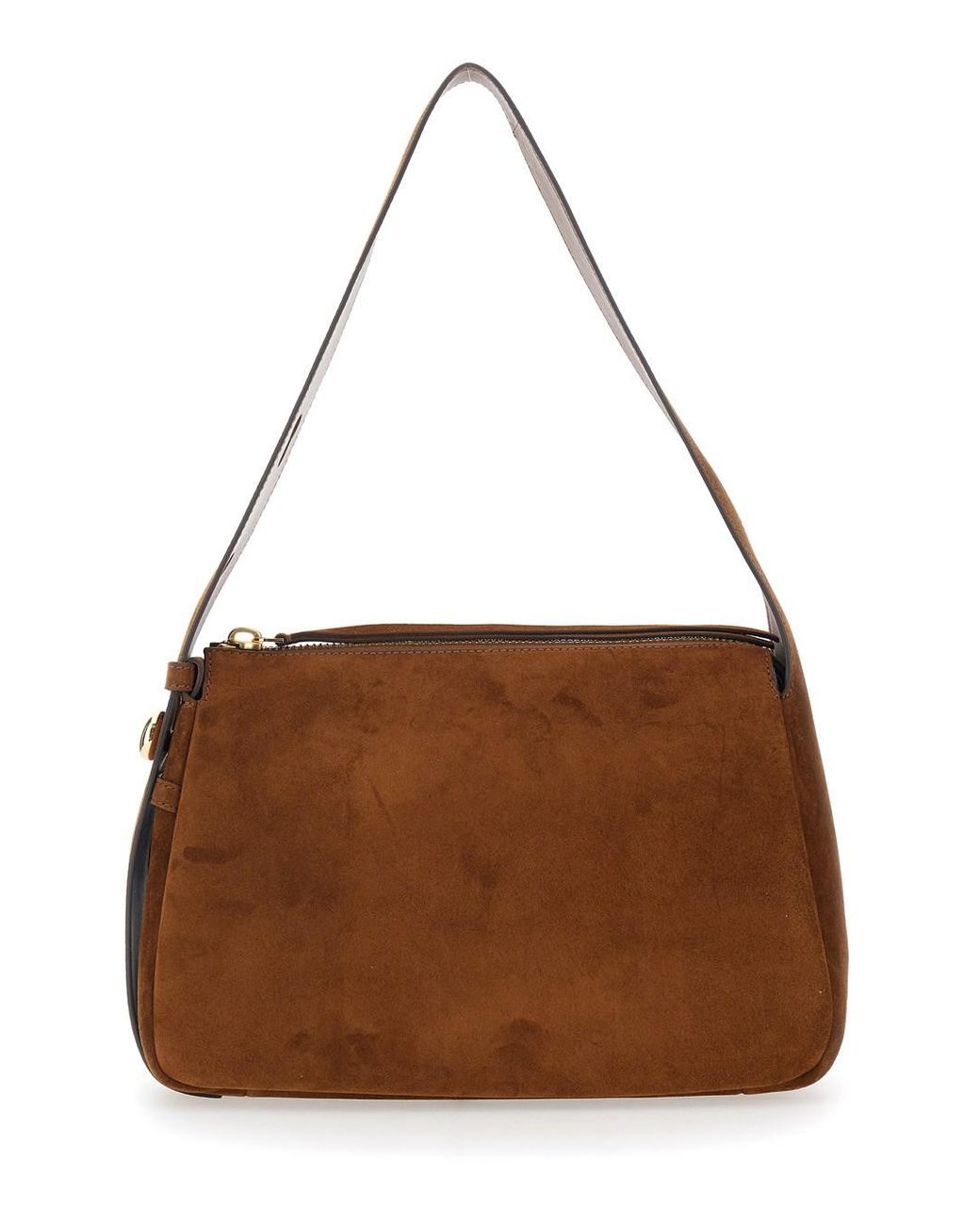 Borsa A Spalla 'Romy' Contracolla Regolabile di Tory Burch in Brown