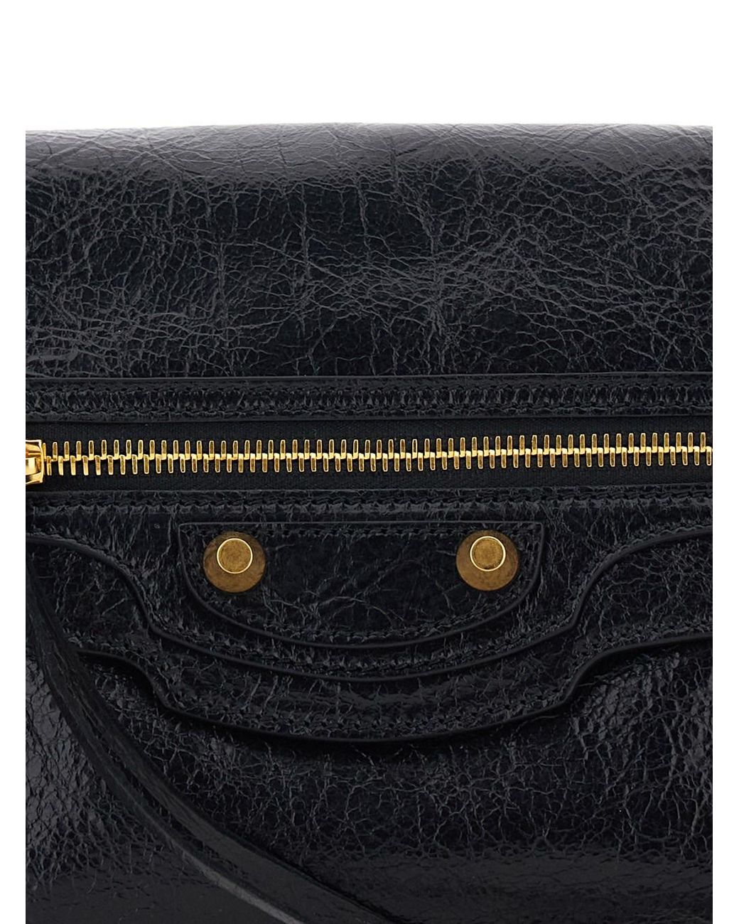 Balenciaga Black Le City Mini Clutch