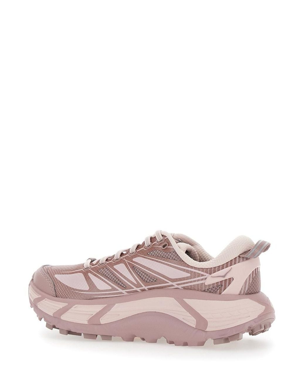 Hoka One One Pink Mafate Speed 2 Lightweight Responsive Running Shoe