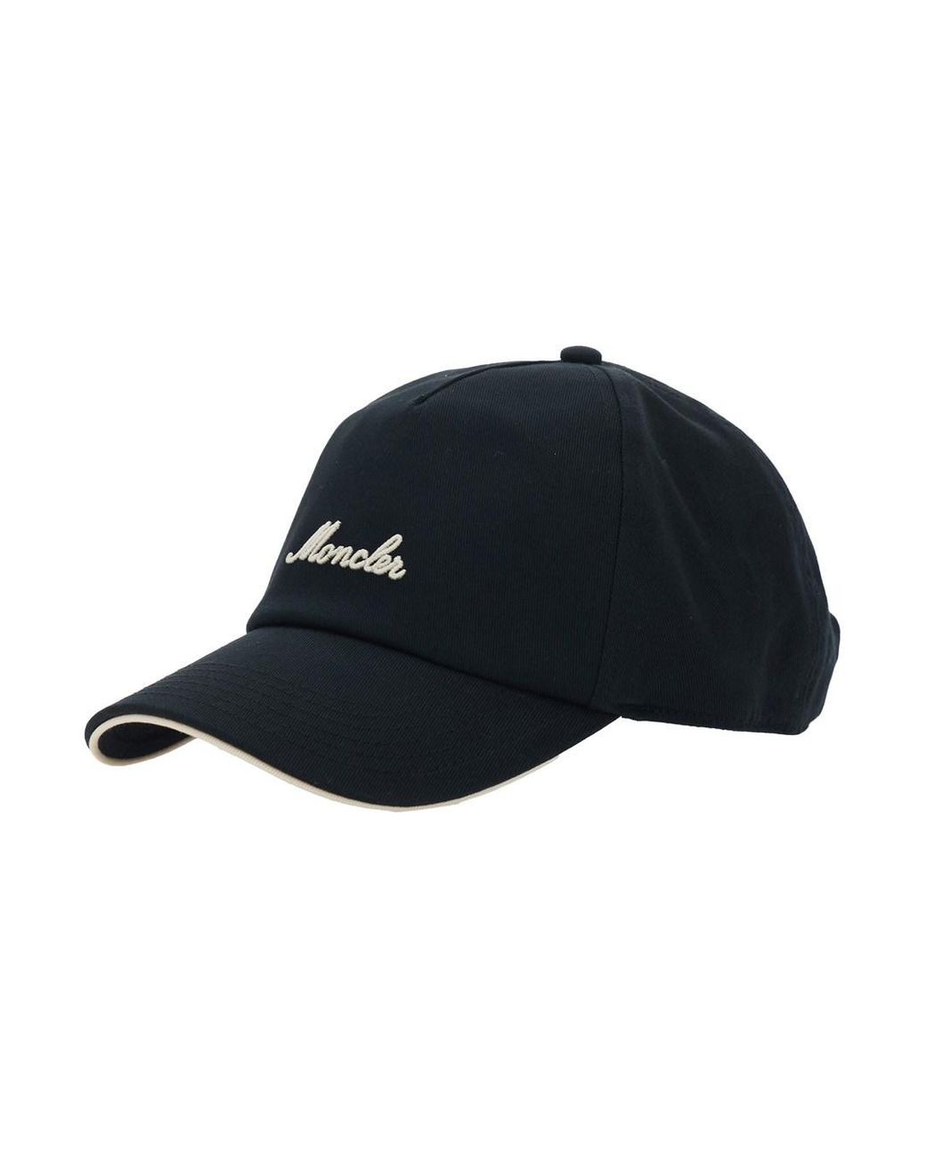 Moncler Blue Logo Baseball Cap for men