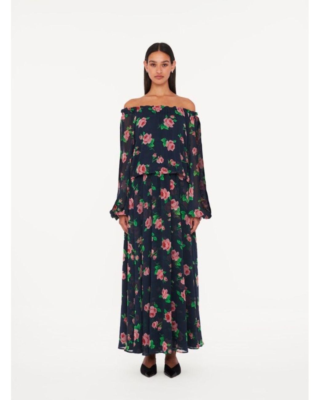 ROTATE BIRGER CHRISTENSEN Black Maxi Dresses