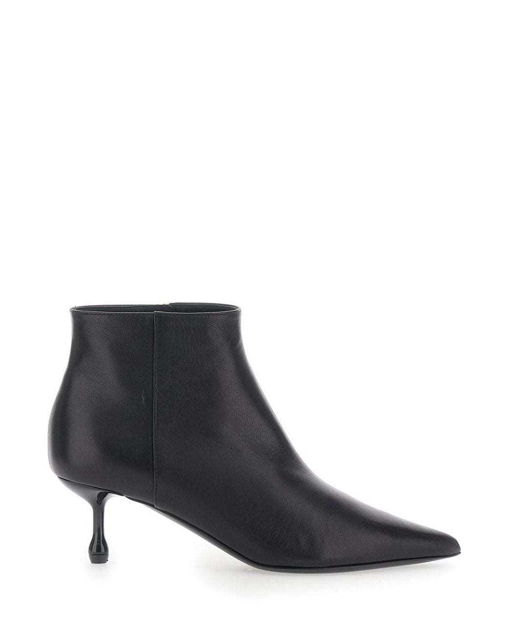 Le Plain Black 50 Bootie Ankle Boots