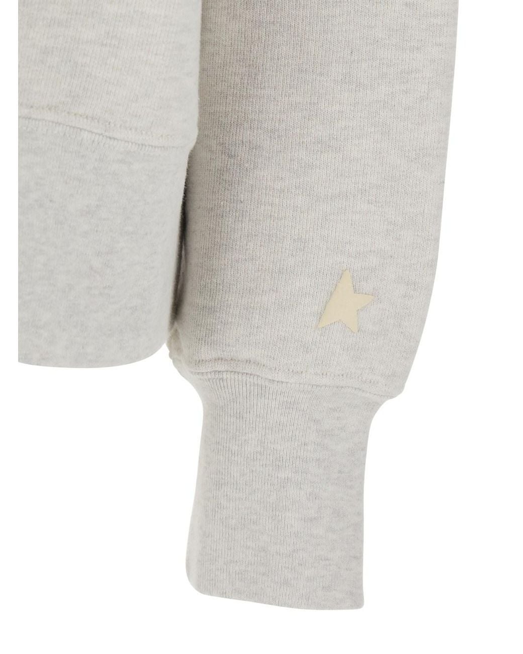 Golden Goose Deluxe Brand Gray Crewneck Sweatshirt