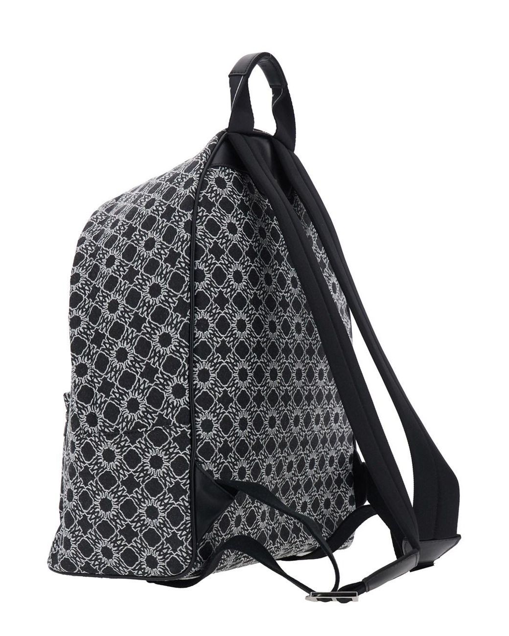 Amiri Gray Backpack Ma Quad Tech Fabric Backpacks for men