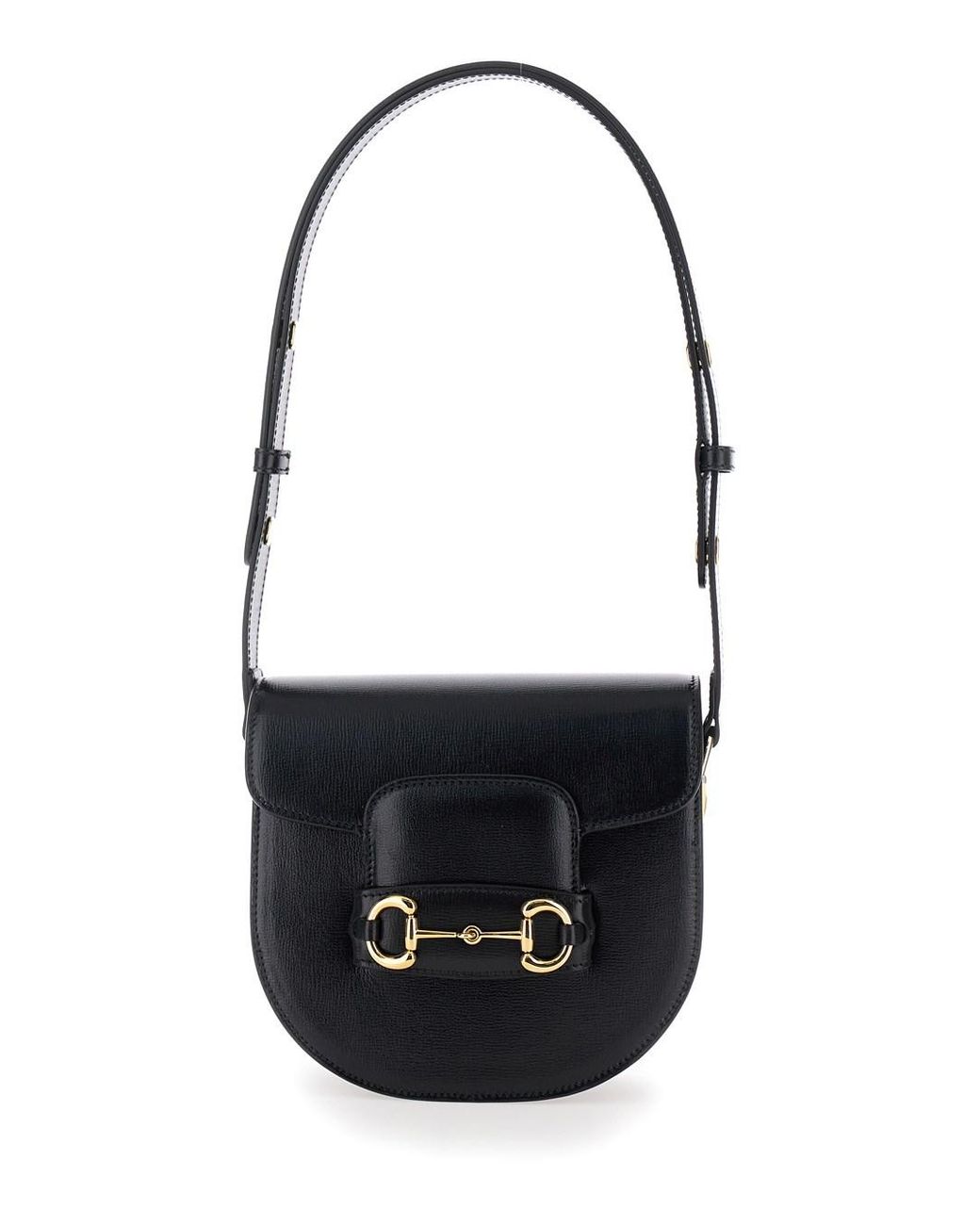 Gucci Horsebit 1955 Mini Shoulder Bag With Horsebit Deta in Black Lyst