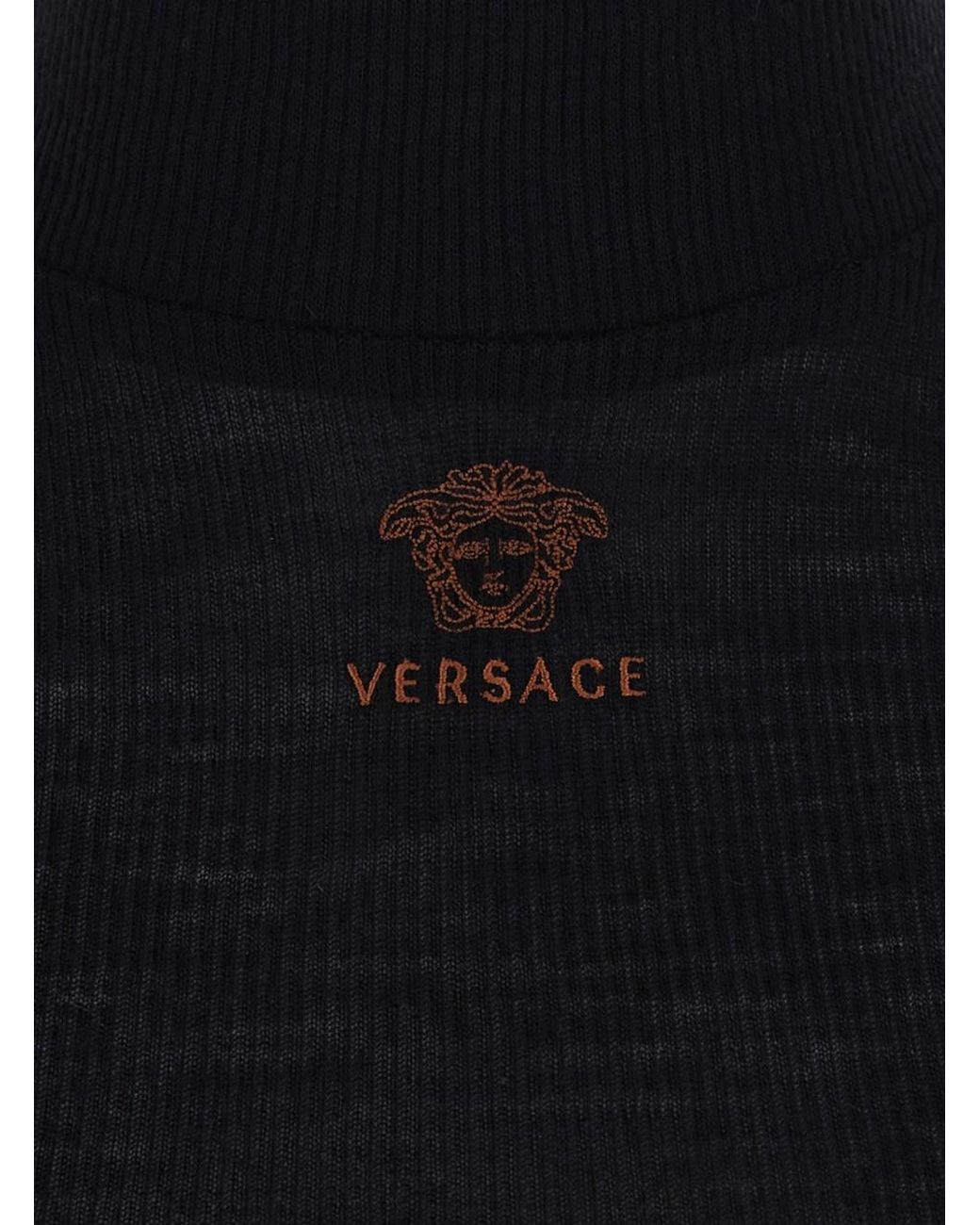Versace Blue Versace Medusa T-Shirt