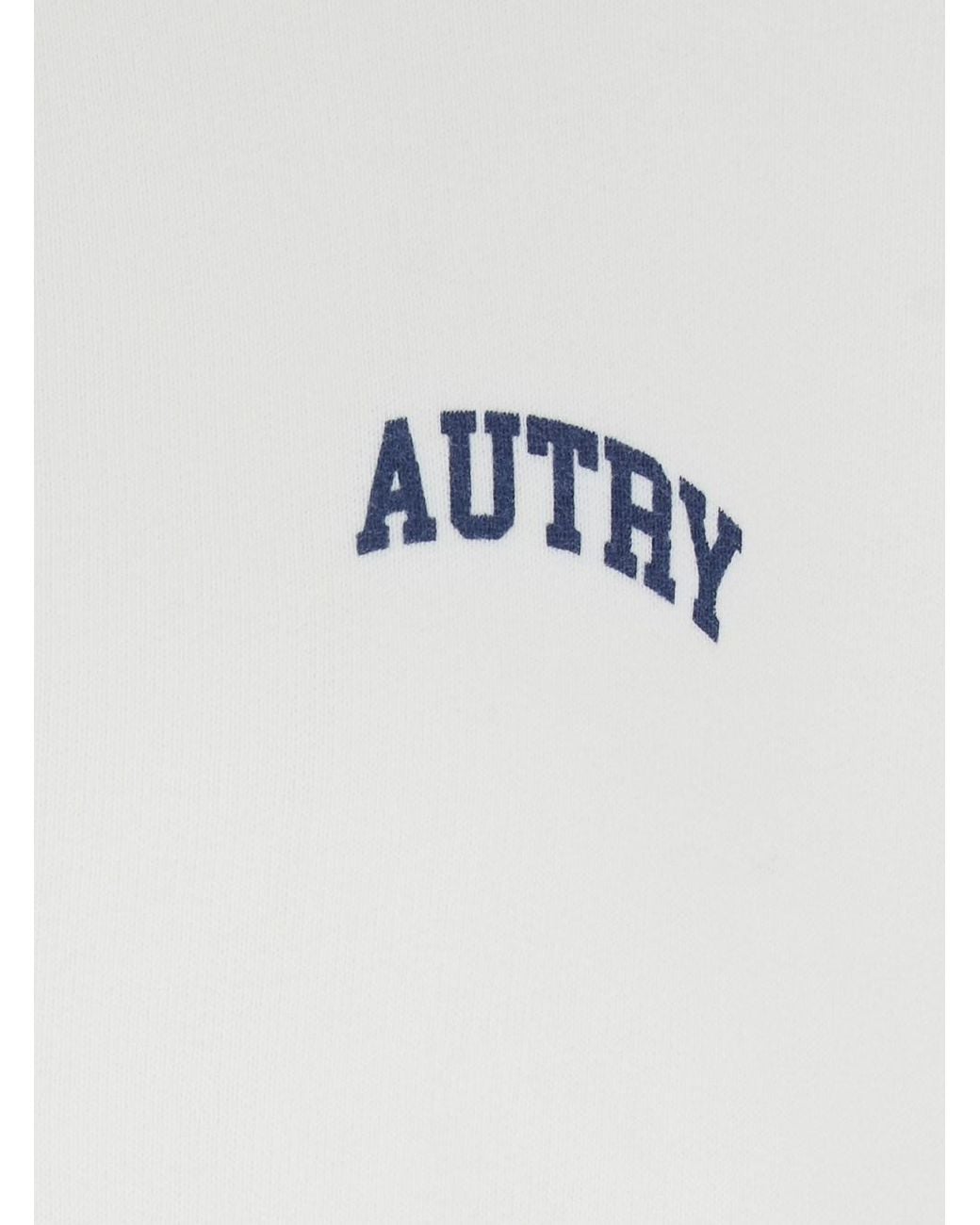 Autry White Sweatshirt Binco for men