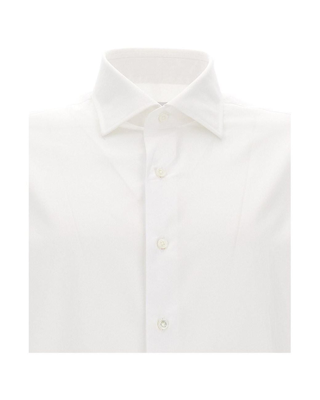 GAUDENZI White Shirt With Button Fastening for men