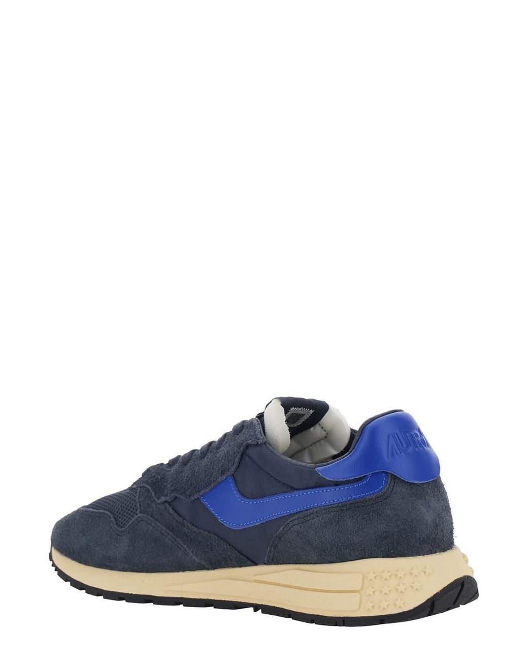 Autry Blue 'Reelwind' Sneakers With Logo Patch On The Tongue for men