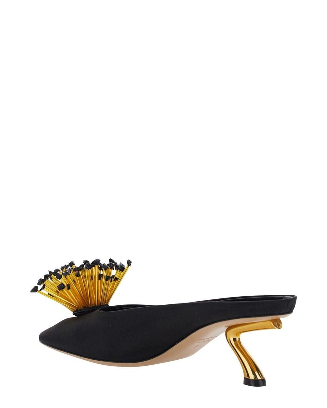 Ferragamo Multicolor Sandals With Low Heel And Crystal Embellishment On The Front