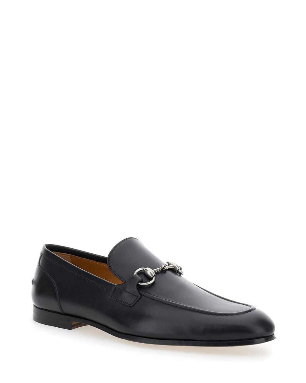 Gucci White Loafers 'Jordan' With Horsebit for men