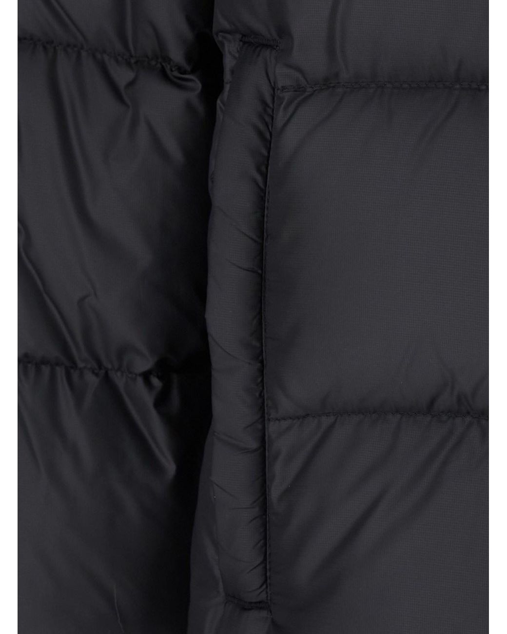 Aspesi Black Puffer Jacket Tech Fabric Polyester Padded & Down for men